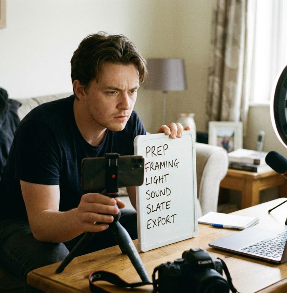 Self Tape Checklist: Steps to a Bookable Take