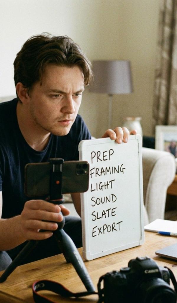Self Tape Checklist: Steps to a Bookable Take
