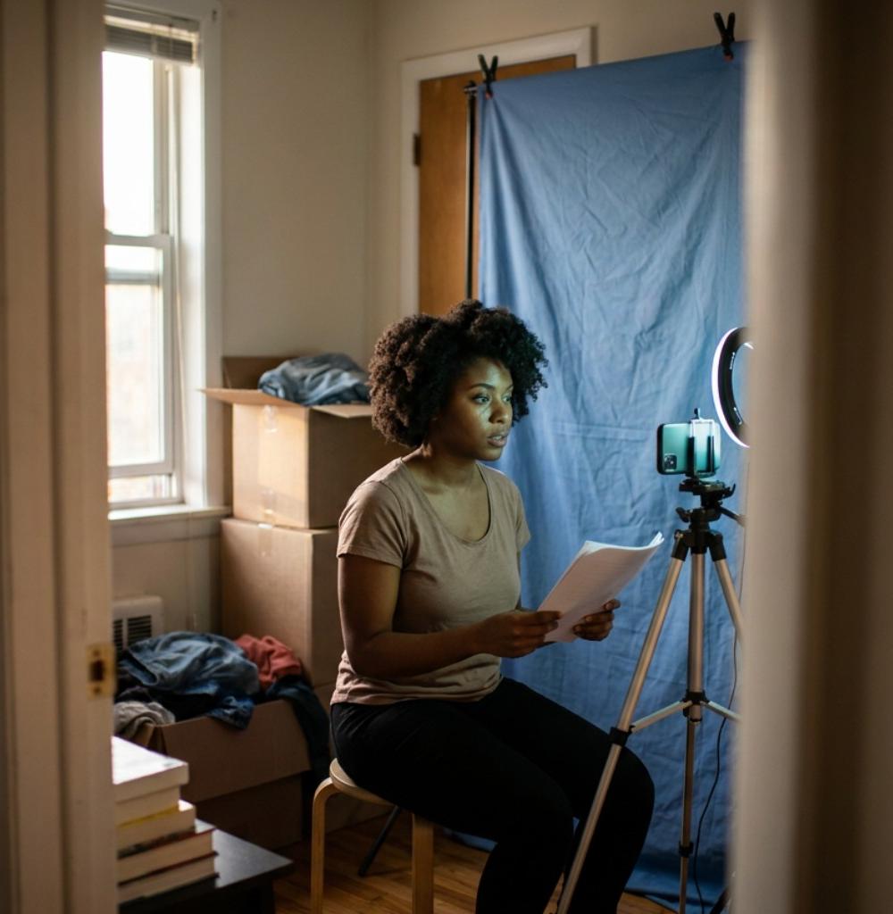 Why Your Self-Tape Looks Amateur (And the Fix)