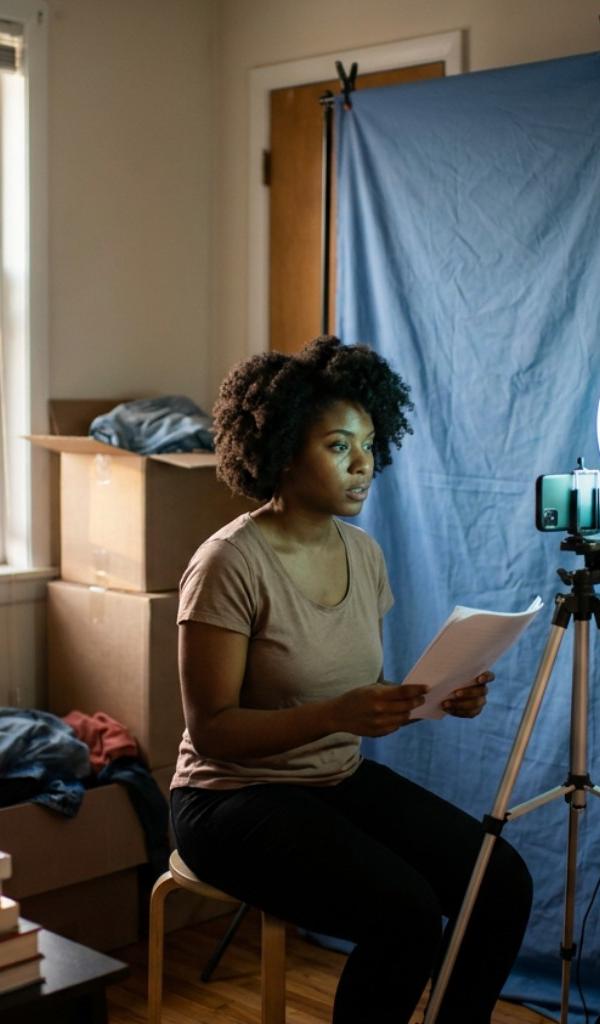 Why Your Self-Tape Looks Amateur (And the Fix)