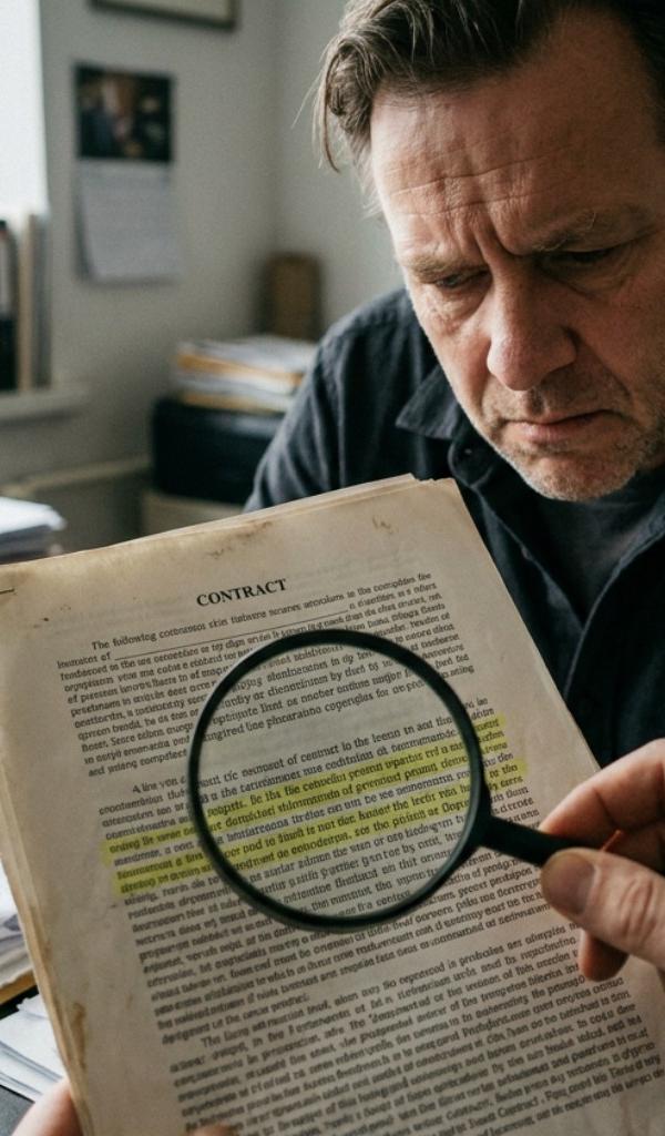 The Contract Clause That Killed My Film