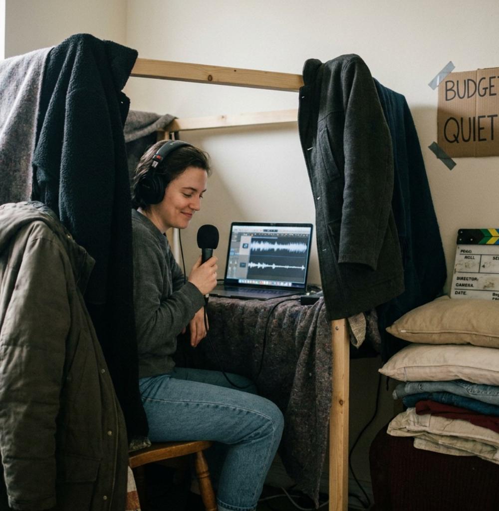 Budget Voice-Over Acoustics: How to Kill Echo