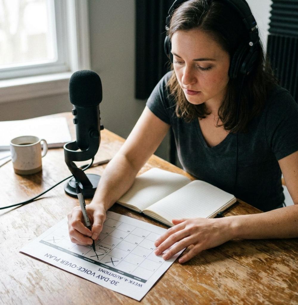 30-Day Voice-Over Starter Plan: Break In Fast