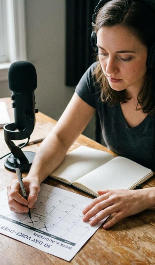 30-Day Voice-Over Starter Plan: Break In Fast