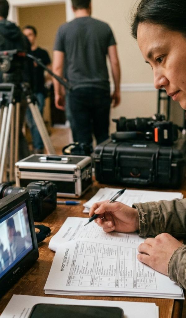 Shooting Schedule: How Pros Build One That Won't Collapse