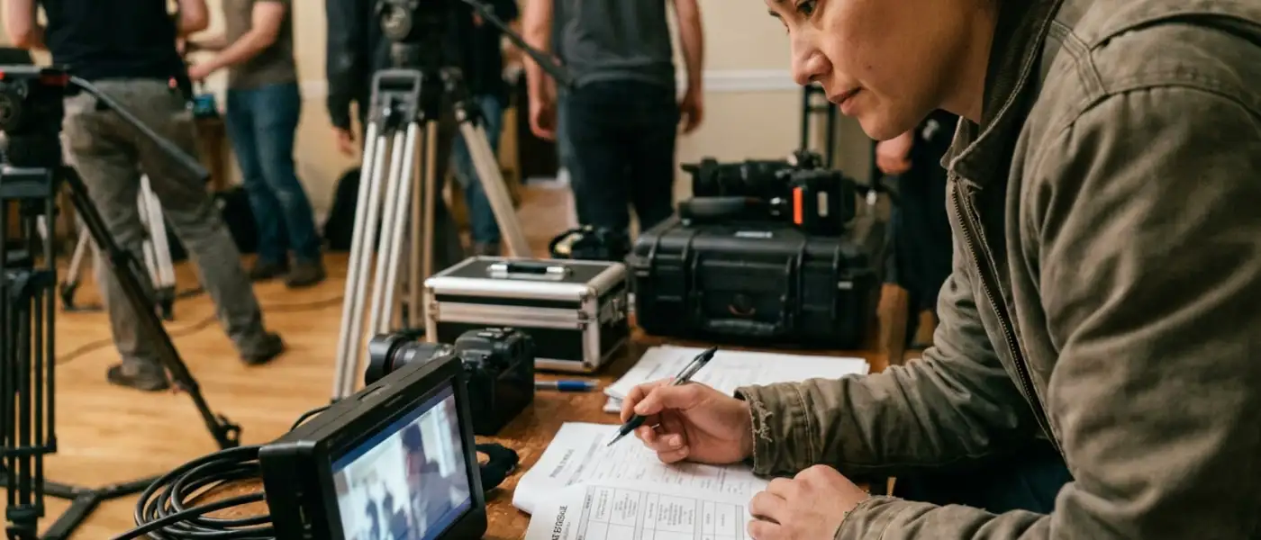 Shooting Schedule: How Pros Build One That Won't Collapse